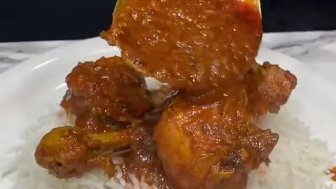 Simple Chicken Curry Masala ASMR Cooking