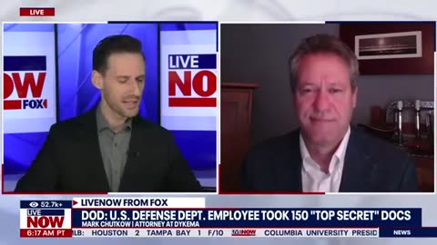 Pentagon employee stole "top secret" docs, tried to flee to Mexico, DoD alleges | LiveNOW from FOX