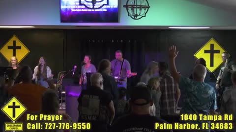 Praise & Worship Music at Crossroads Chapel Palm Harbor on Sunday 7/21/2024