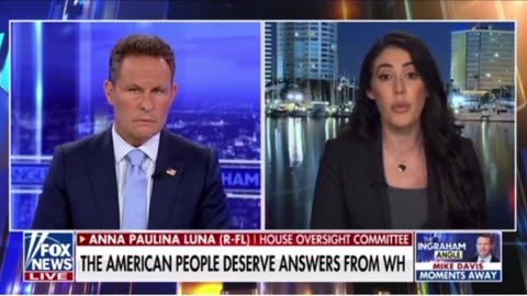 Rep Anna Paulina Luna- the American people deserve answers from the White House