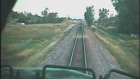 Head on Train Crash Footage (video shot from onboard)