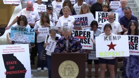 Richard Schroeder -Press Conference, State Capitol, Monday August 19, 2024