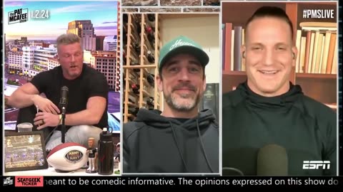 Aaron Rogers says He’ll Pop Some Bottles when Epstein List is Released and Insinuates Jimmy Kimmel is on the List