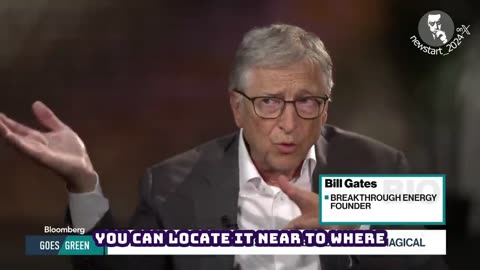 Bill Gates about new technologies that will bring down carbon emissions