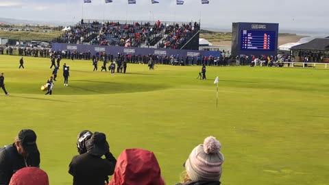 The AIG Woman's open Golf Championship St Andrews Sunday afternoon 2024