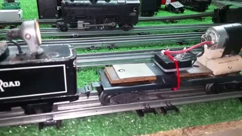 PROPELLER DRIVEN O GAUGE TRAIN / NEW PROP / FIRST LOAD TEST