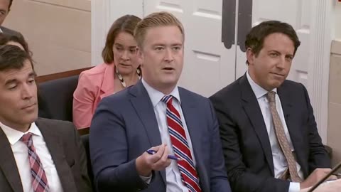 Peter Doocy Makes KJP Melt Down With Hilarious Question About Kamala's New Voice