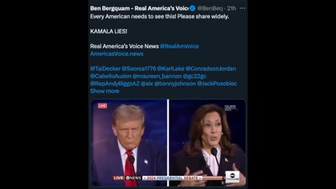 Kamala (Presidential Debate) VS The Real Kamala (Pre-Candidacy Internet Clips)