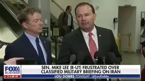 Lou Dobbs slams Senator Mike Lee as a 'Benedict Arnold' for trashing Soleimani briefing