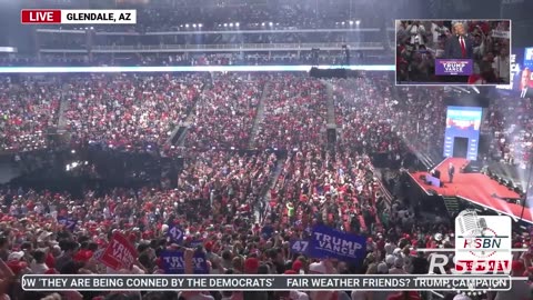 HCNN - WOWWW LOOK AT THE CROWDS AT TRUMP RALLY .WOW