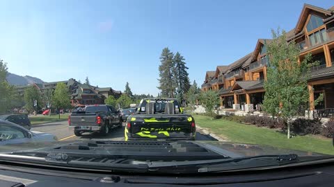 Naked Dude Crosses Road in South Lake Tahoe