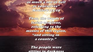 The Book of Matthew 4:16 - Daily Bible Verse Commentary