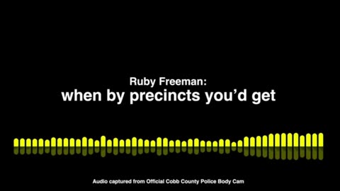 Ruby Freeman confession.