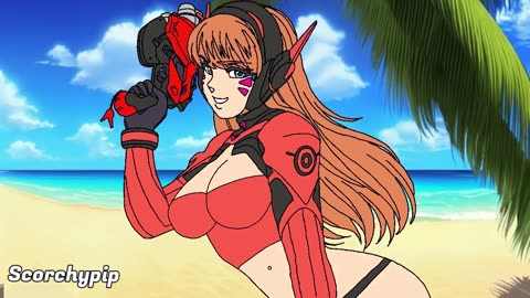 Sexy Dva animation-One love