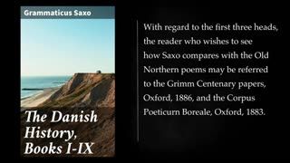 (1 of 2) THE DANISH HISTORY, by Saxo Grammaticus. Audiobook, full length