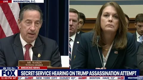 Dem Rep. Jamie Raskin Joins Republicans To Demand Kim Cheatle Resign, Then Pushes For A Gun Ban