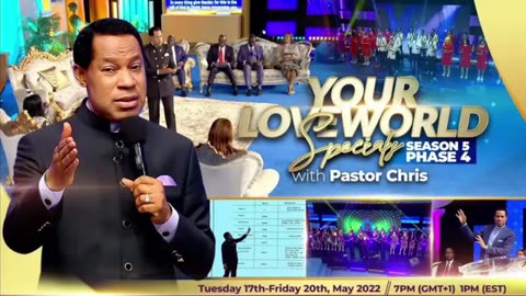 Pastor Chris Live Your Loveworld Specials Season 5 Phase 5 Day 2 May 18th 2022