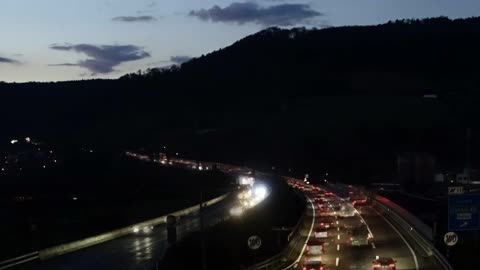 Time Lapse - 4K - Highway Traffic