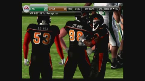 NCAA Football08 (Ps2) Eastern Michigan vs Oregon State Part4