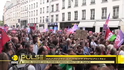 Thousands hits the streets in France after Macron names Barnier as French PM | WION Pulse