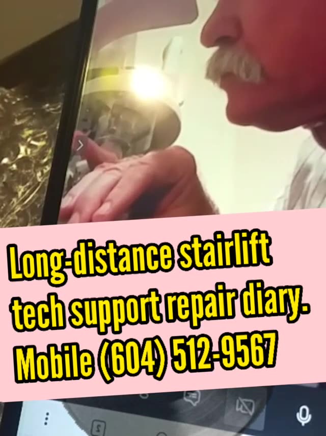 HIDDEN ERRORCODE Acorn stairlift repair diary. Mobile (604) 5129567