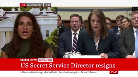 US Secret Service boss to resign after admitting failures over Trump shooting | BBC News