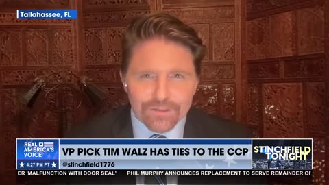 Seamus Bruner discuss Tim Walz's connections to China | Stinchfield