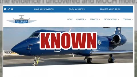 Fact Check: Trump DID Fly On Plane Previously Owned By Epstein -- Charter Company Owns Plane