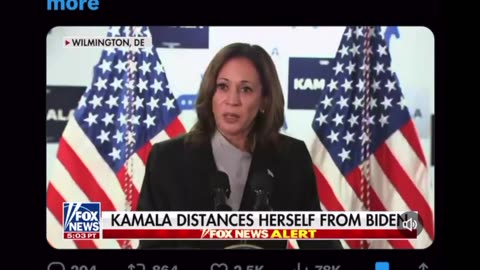 Jesse Watters on X: The DemMachine Officially Backs Up Kamala; Joe Now Works For Her.