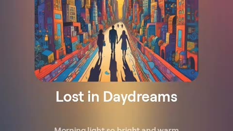 Lost in daydreams.