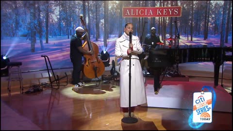 Alicia Keys - Christmas Time Is Here (Live On Today Show 2022)