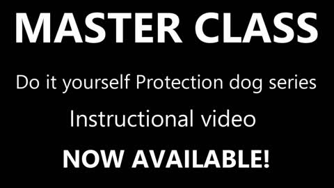 SECRETS of training Elite Protection Dogs Instructional