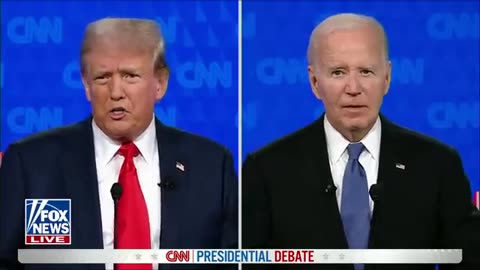 Donald Trump- Biden did a 'very poor job' Fox Today