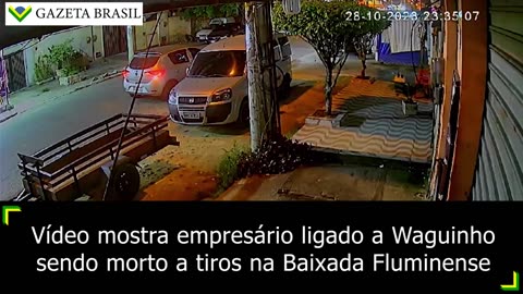 Vídeo mostra execução de pré-candidato a vereador e coordenadora de campanha no Rio