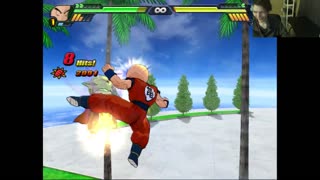 Krillin VS Garlic Jr. In A Dragon Ball Z Budokai Tenkaichi 3 Battle With Live Commentary