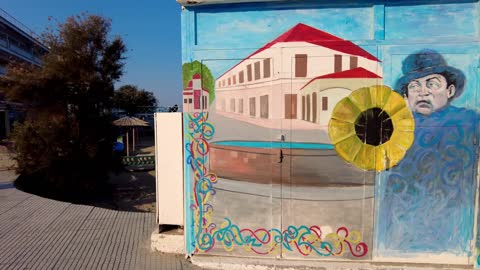 Sunday morning waterfront tour (Peraia, Thessaloniki, Greece)