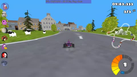 SuperTuxKart But Is Old Scotland