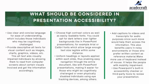 Optimize PowerPoint for All Audiences | Presentation Accessibility