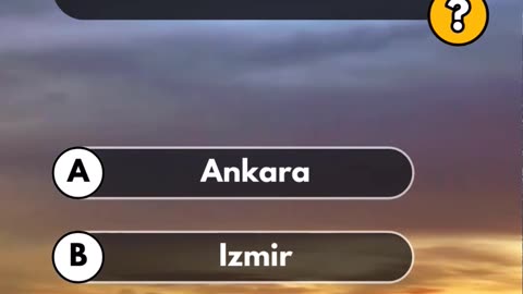 What is the capital of Turkey?