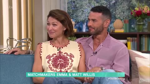 Emma willis//Emma and Matt Willis Dish the Dirt on 'Love Is Blind UK' Participants | This Morning