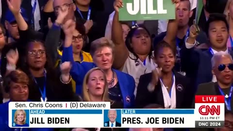 Lol: Democrat Tries to Start "We Love Joe" Chant at DNC- It INSTANTLY Gets Awkward