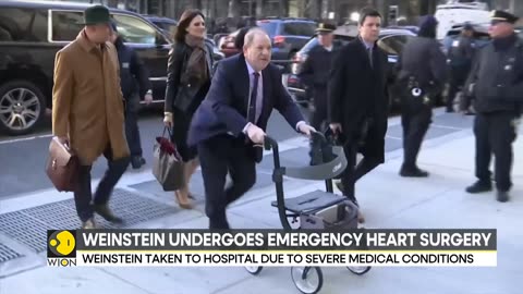 Jailed Harvey Weinstein rushed to hospital for emergency heart surgery | World News | WION