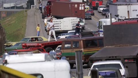 Chase scene from 'To Live and Die in L.A.'