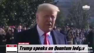 QFS40: TRUMP SPEAKS ON QUANTUM LEDGERS.