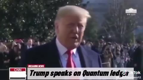 QFS40: TRUMP SPEAKS ON QUANTUM LEDGERS.