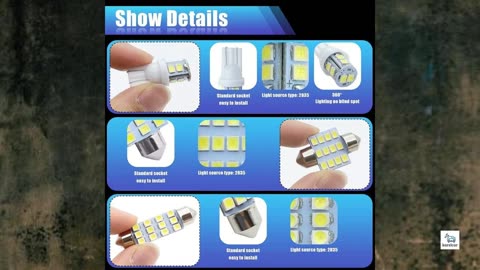 Review - Car LED Bulb - LED Combination Set of 24 Sets