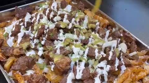 Carne asada fries