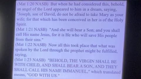 How many years later did Isaiah chapter 7 come after chapter 6? Watch and find out! 7.14.24 study