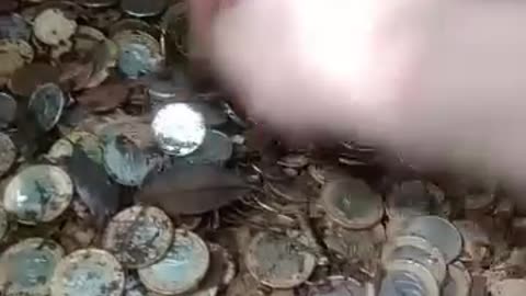 Real Coins found in beggars place