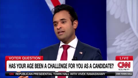 FULL Vivek Ramaswamy Town Hall in CNN (Which CNN is Now Censoring)